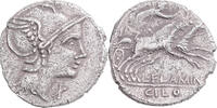 Denarius Coin, Flaminia, Rome, Silver, Crawford:302/1 -