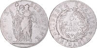 ITALIAN STATES 5 Francs Coin, PIEDMONT REPUBLIC, Turin -