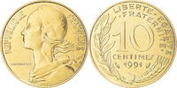 France 10 Centimes Coin, Marianne, Monnaie de Paris, BU -