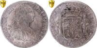 Mexico 8 Reales Coin, Charles IV, Mexico City, PCGS, AU(55-58) -