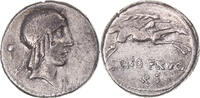 Denarius Coin, Calpurnia, Rome, Silver, Crawford:340 -