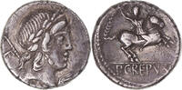 Denarius Coin, Crepusia, Rome, Silver, Sear:283 -