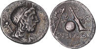 Denarius Coin, Cornelia, Rome, Silver, Sear:323 -