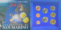 San Marino Coffret 1c. à 2€ Rome, FDC -
