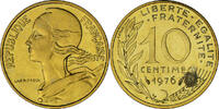France 10 Centimes Coin, Marianne, Monnaie de Paris, série FDC -