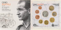 San Marino Coffret 1c. à 5€ Gino Bartali, Rome, FDC -