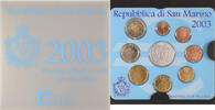 San Marino Coffret 1c. à 2€ Rome, FDC -