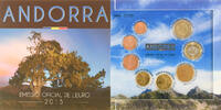 Andorra Coffret 1c. à 2€ Monnaie de Paris, BU -