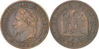 France Centime Coin, Napoleon III, Napoléon III, Paris -