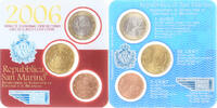 San Marino 5c. + 50c. + 1€ Rome, UNC -