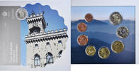 San Marino Coffret 1c. à 2€ Rome, FDC -
