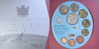 San Marino Coffret 1c. à 5€ Rome, FDC -