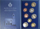 San Marino Coffret 1c. à 2€ Rome, BE -