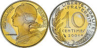 France 10 Centimes Coin, Marianne, Monnaie de Paris, BE -