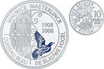 Belgium 10 Euro Albert II, L'Oiseau bleu, Brussels, BE, colourized -