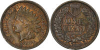United States Cent Indian Head, Philadelphia, Bronze, KM:90a -