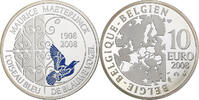 Belgium 10 Euro L'Oiseau bleu, Brussels, BE, colourized -