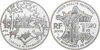 France 1 1/2 Euro Château de Chambord, Monnaie de Paris, BE -