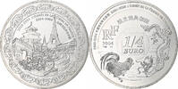 France 1/4 Euro Année de la Chine en France, Monnaie de Paris, BE -