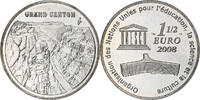 France 1 1/2 Euro Grand Canyon, Monnaie de Paris, BE, Silver -