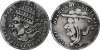 Great Britain Médaille satirique Satirical medal, Pope & Devil / Cardinal & Joker -
