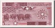 Somalia 5 Shilin = 5 Shillings Banknote -