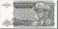 Zaire 100,000 Zaïres Banknote -