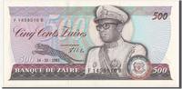 Zaire 500 Zaïres Banknote -