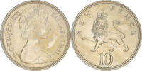 Great Britain 10 New Pence Coin, Elizabeth II, Copper-nickel -