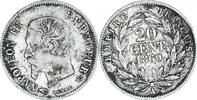 France 20 Centimes Coin, Napoleon III, Napoléon III, Paris -