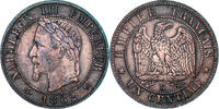 France Centime Coin, Napoleon III, Napoléon III, Bordeaux -