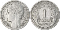 France Franc Coin, Morlon, Aluminum, KM:885a.1, Gadoury:473b -