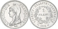 France Franc Coin, République, Paris, Nickel, KM:1004.1 -