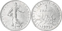 France Franc Coin, Semeuse, Paris, Nickel, KM:925.1 -