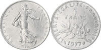 France Franc Coin, Semeuse, Paris, Nickel, KM:925.1 -