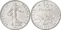 France 1/2 Franc Coin, Semeuse, Paris, Nickel, KM:931.1 -