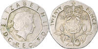 Great Britain 20 Pence Coin, Elizabeth II, Copper-nickel -