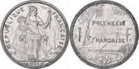 French Polynesia Franc Paris, Aluminum, KM:11 -