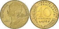 France 10 Centimes Marianne, Paris, FDC, Aluminum-Bronze -