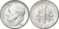 United States Dime Roosevelt Dime, U.S. Mint, BU, Silver, KM:195 -