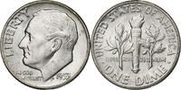 United States Dime Roosevelt Dime, U.S. Mint, BU, Silver, KM:195 -