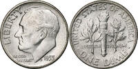 United States Dime Roosevelt Dime, U.S. Mint, BU, Silver, KM:195 -