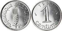 France Centime Coin, Épi, Paris, FDC, Stainless Steel -