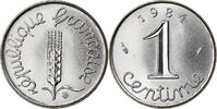 France Centime Coin, Épi, Paris, FDC, Stainless Steel -