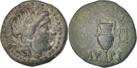 Bronze Æ Coin, Aeolis, Myrina, Bronze, Myrina, Bronze, SNG Cop:225 -