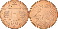 Malta 2 Euro Cent Paris, Copper Plated Steel, KM:126 -