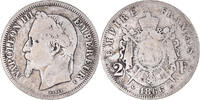 France 2 Francs Coin, Napoleon III, Napoléon III, Bordeaux -