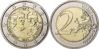 Belgium 2 Euro Albert II, Brussels, Bi-Metallic, KM:308 -