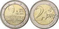 Luxembourg 2 Euro Utrecht, Bi-Metallic -