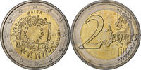 Malta 2 Euro Paris, Bi-Metallic -